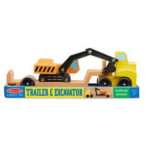 Trailer & Excavator