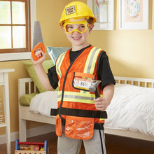 Load image into Gallery viewer, Construction Worker Role Play Costume Set
