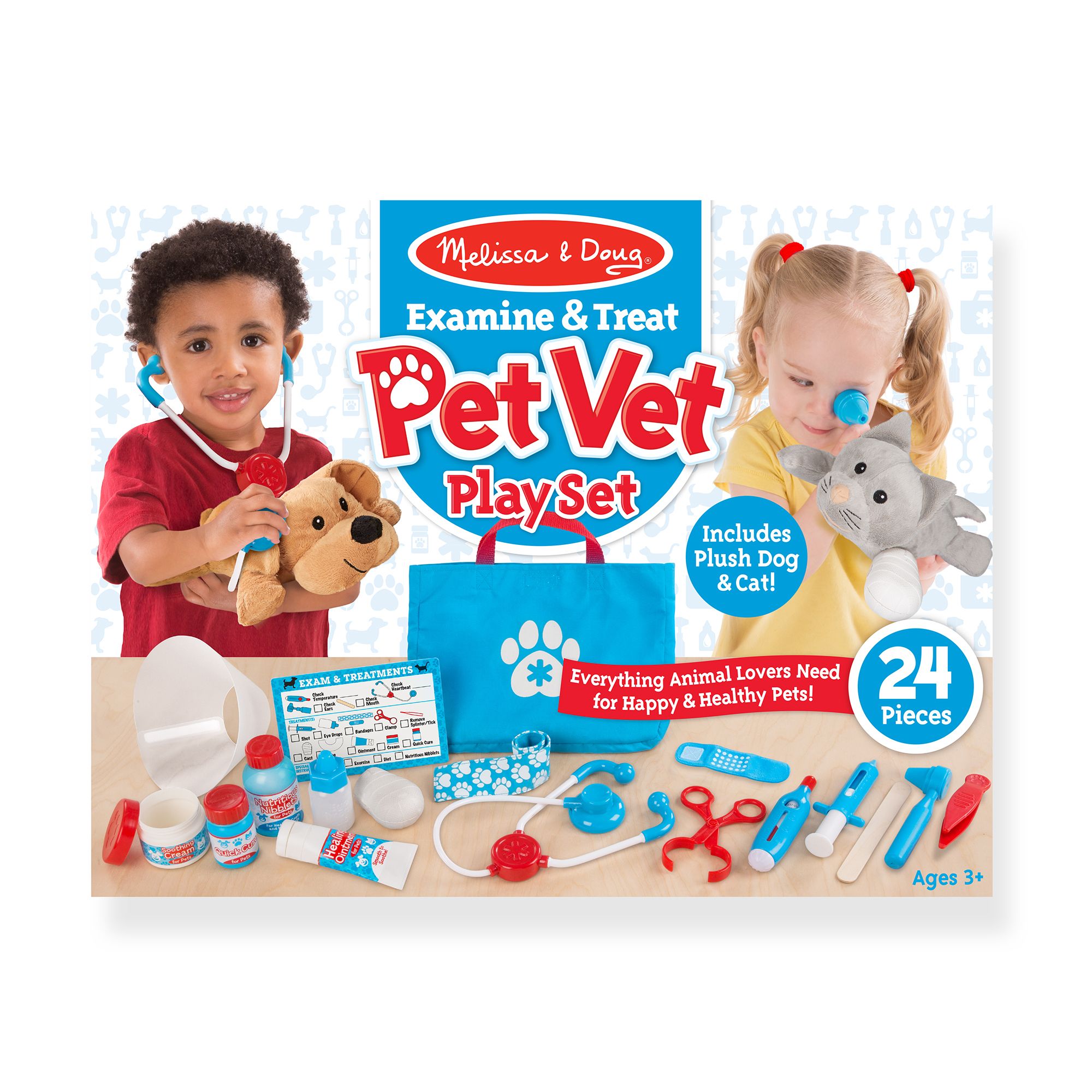 Examine Treat Pet Vet Play Set Josh s Toys Games