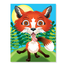 Load image into Gallery viewer, Make-a-Face Sticker Pad - Crazy Animals
