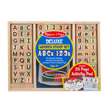 Load image into Gallery viewer, Wooden ABC Activity Stamp Set
