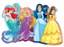 Load image into Gallery viewer, Pretty Princesses - 24pc Shaped Floor Puzzle
