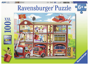 Firehouse Frenzy - 100pc Puzzle