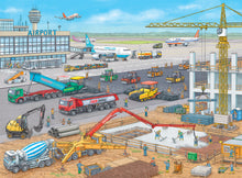Load image into Gallery viewer, Construction at the Airport - 100pc Puzzle
