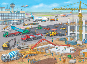 Construction at the Airport - 100pc Puzzle