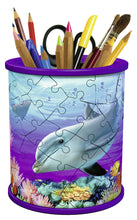 Load image into Gallery viewer, Pencil Holder 54pc 3D Puzzle - Underwater
