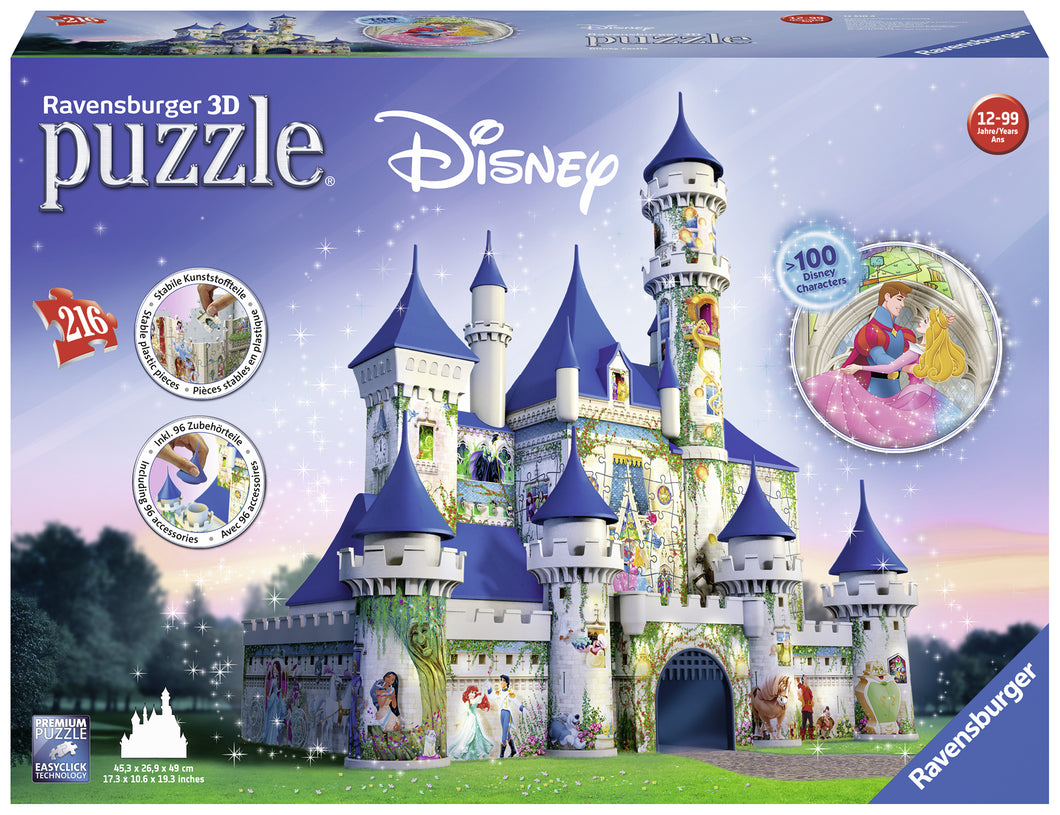 Disney Castle - 216pc 3D Puzzle