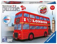 Load image into Gallery viewer, London Bus - 216pc 3D Puzzle
