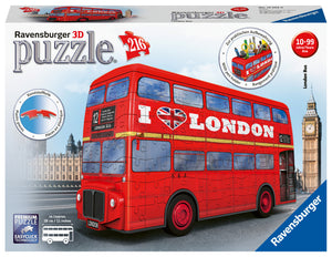 London Bus - 216pc 3D Puzzle