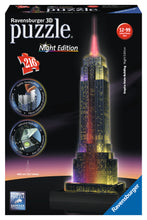 Load image into Gallery viewer, Empire State Building - Night Edition 216pc - 216pc 3D Puzzle
