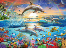Load image into Gallery viewer, Dolphin Paradise - 300pc Puzzle
