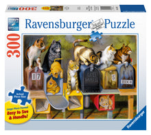 Load image into Gallery viewer, Cat&#39;s Got Mail - 300pc Large Format Puzzle
