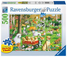 Load image into Gallery viewer, At the Dog Park - 500pc Large Format Puzzle

