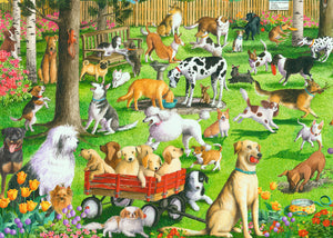 At the Dog Park - 500pc Large Format Puzzle