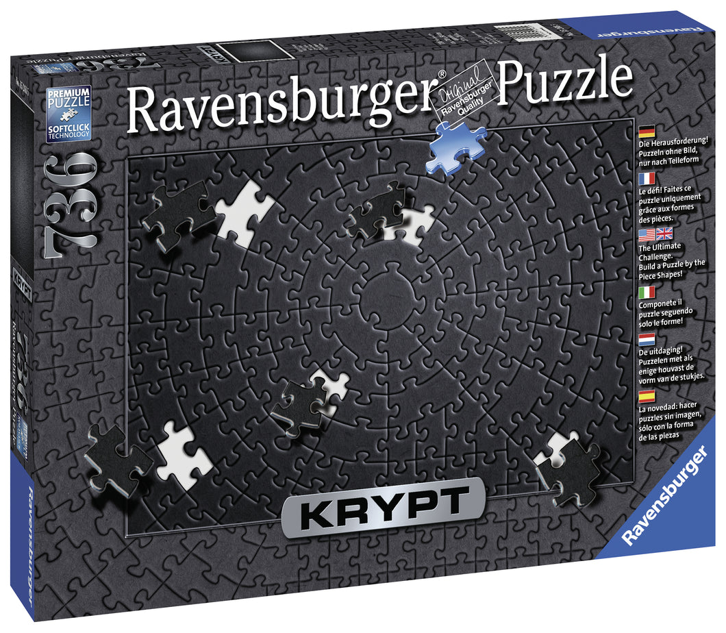 Krypt - Black - 736pc Puzzle
