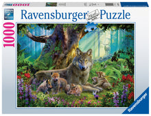 Load image into Gallery viewer, Wolves in the Forest - 1000pc Puzzle

