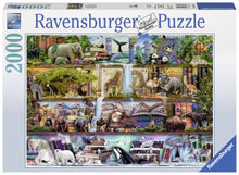 Load image into Gallery viewer, Wild Kingdom Shelves  - 2000pc Puzzle
