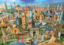 Load image into Gallery viewer, World Landmarks - 1000pc Puzzle
