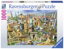 Load image into Gallery viewer, World Landmarks - 1000pc Puzzle
