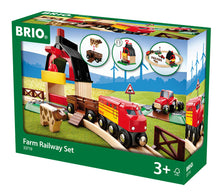 Load image into Gallery viewer, BRIO Farm Railway Set
