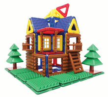 Load image into Gallery viewer, Magformers Log House 87pc
