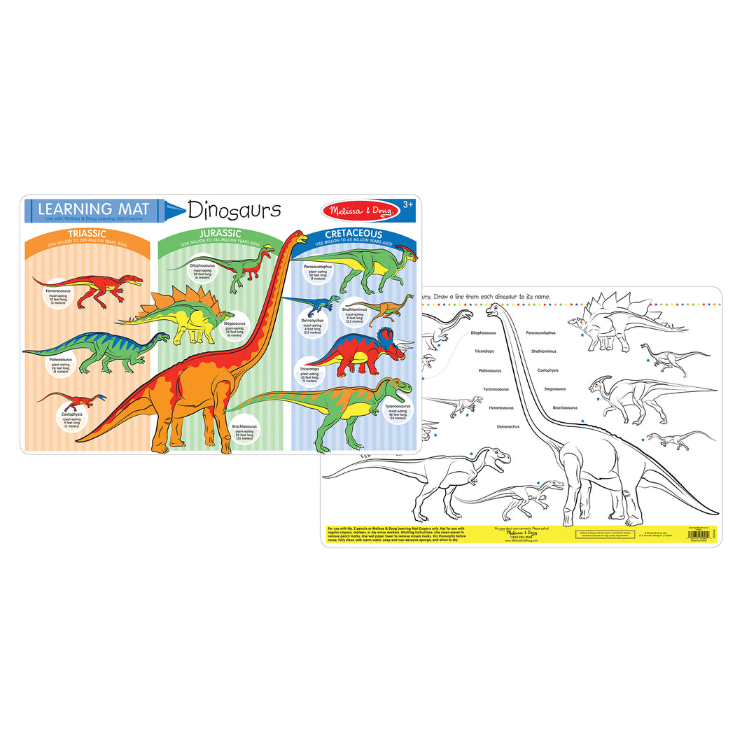 Dinosaurs Color-a-Mat