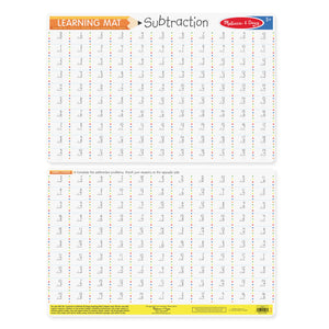 Subtraction Problems Write-a-Mat