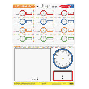 Telling Time Write-a-Mat