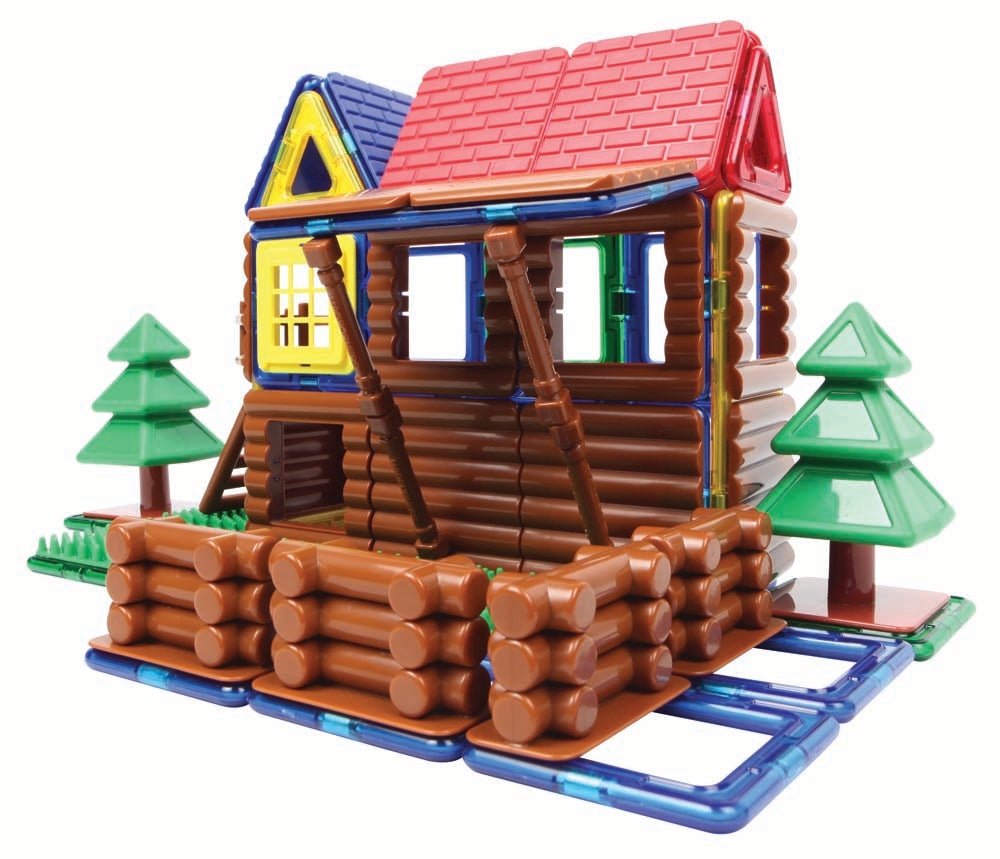 Magformers log hot sale cabin set