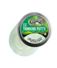 Load image into Gallery viewer, Crazy Aaron&#39;s Thinking Putty - Mini Tins-Glow - Aurora Sky
