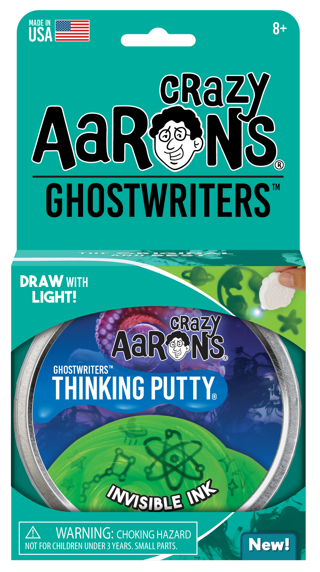 Crazy Aaron's Thinking Putty - Ghostwriters - Invisible Ink
