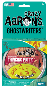 Crazy Aaron's Thinking Putty - Ghostwriters - Secret Scroll