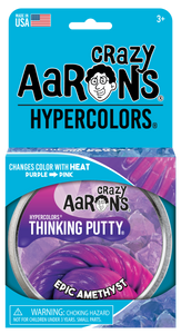 Crazy Aaron's Thinking Putty - Hypercolors - Epic Amethyst