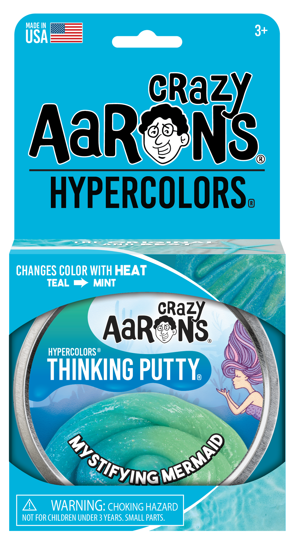Crazy aaron's thinking putty mystifying mermaid shop