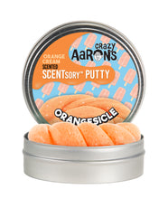 Load image into Gallery viewer, Crazy Aaron&#39;s Thinking Putty - SCENTsory-Sweets - Scented Orangesicle

