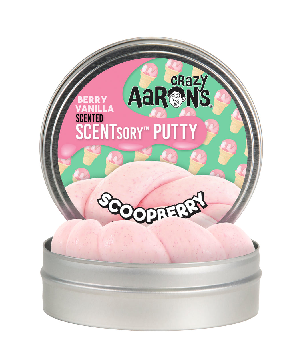 Crazy Aaron's Thinking Putty - SCENTsory-Sweets - Scented Scoopberry