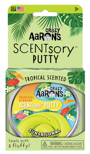 Crazy Aaron's Thinking Putty - SCENTsory-Tropical - Jungaloha