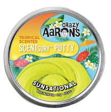 Load image into Gallery viewer, Crazy Aaron&#39;s Thinking Putty - SCENTsory-Tropical - Sunsational
