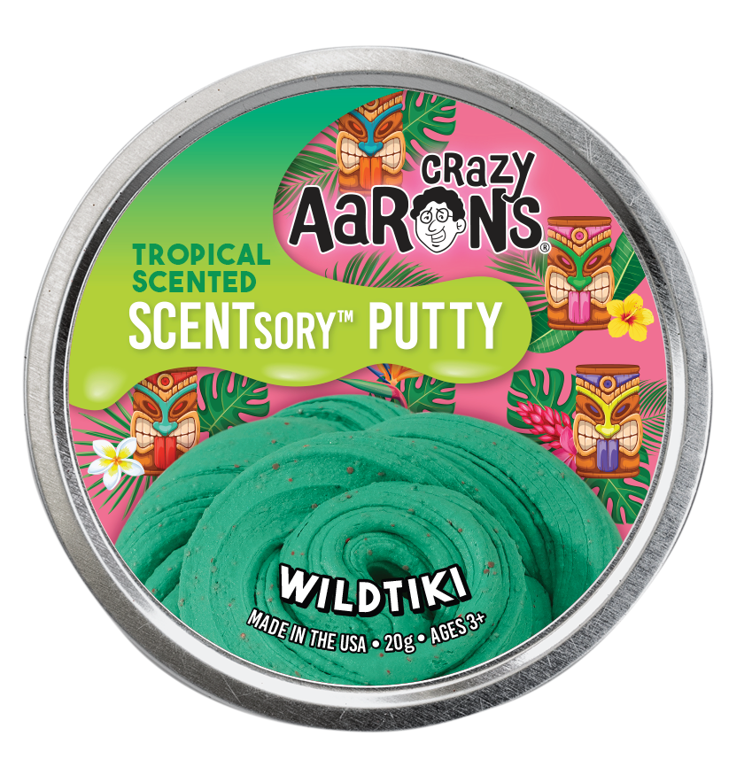 Crazy Aaron's Thinking Putty - SCENTsory-Tropical - Wildtiki