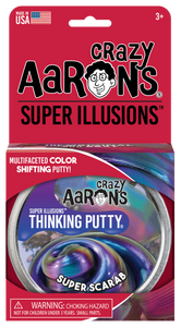 Crazy Aaron's Thinking Putty - Super Illusions - Super Scarab