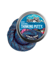 Load image into Gallery viewer, Crazy Aaron&#39;s Thinking Putty - Mini Tins-Colorshock - Coral Reef
