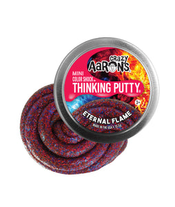 Crazy Aaron's Thinking Putty - Mini Tins-Colorshock - Eternal Flame