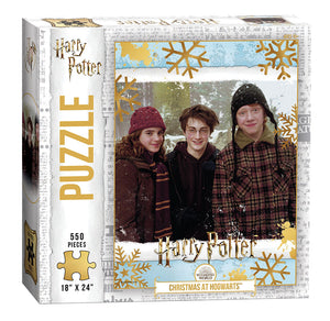 Harry Potter "Christmas at Hogwarts" - 550pc Puzzle