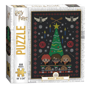 Harry Potter "Weasley Sweaters" - 550pc Puzzle