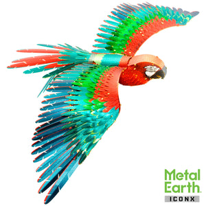 Metal Earth Iconx Parrot