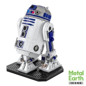 Metal Earth Iconx Star Wars R2-D2 Color
