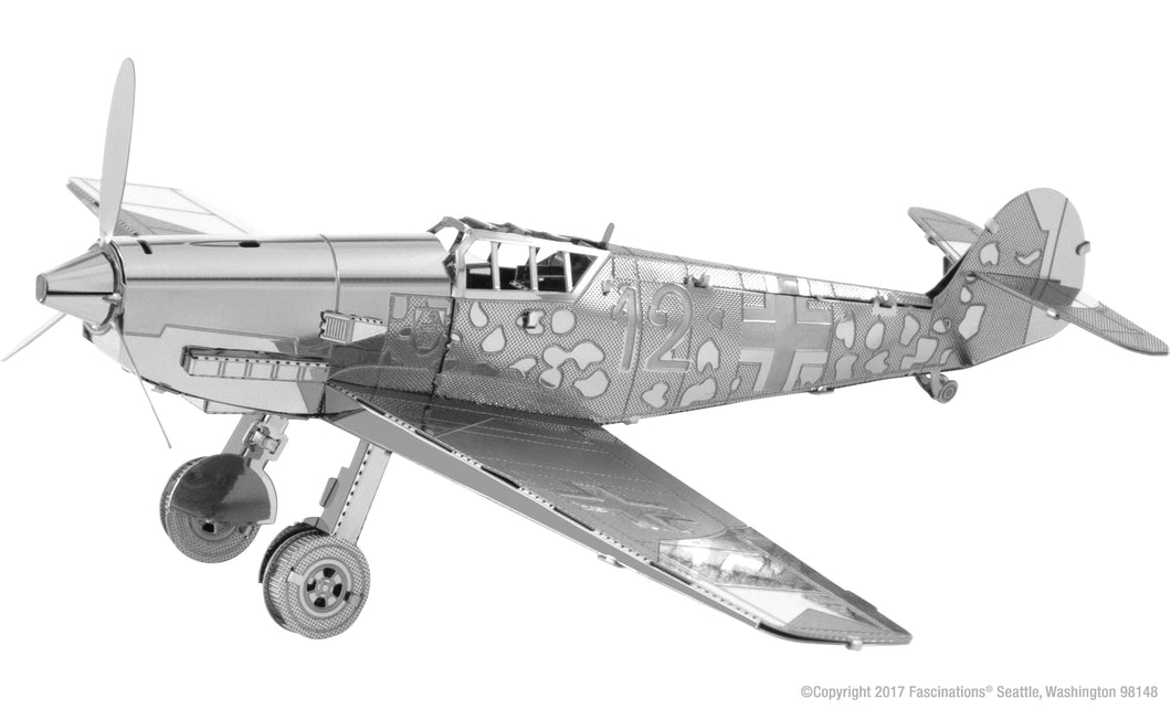 Metal Earth Messerschmitt Bf-109 plane