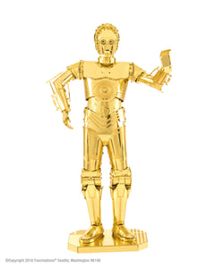 Metal Earth Star Wars C-3PO (Gold)