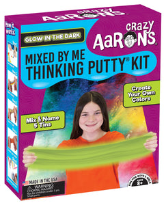 Crazy Aaron's Thinking Putty - Kits - Mixed By Me - Glow