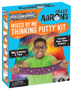 Crazy Aaron's Thinking Putty - Kits - Mixed By Me - Holographic